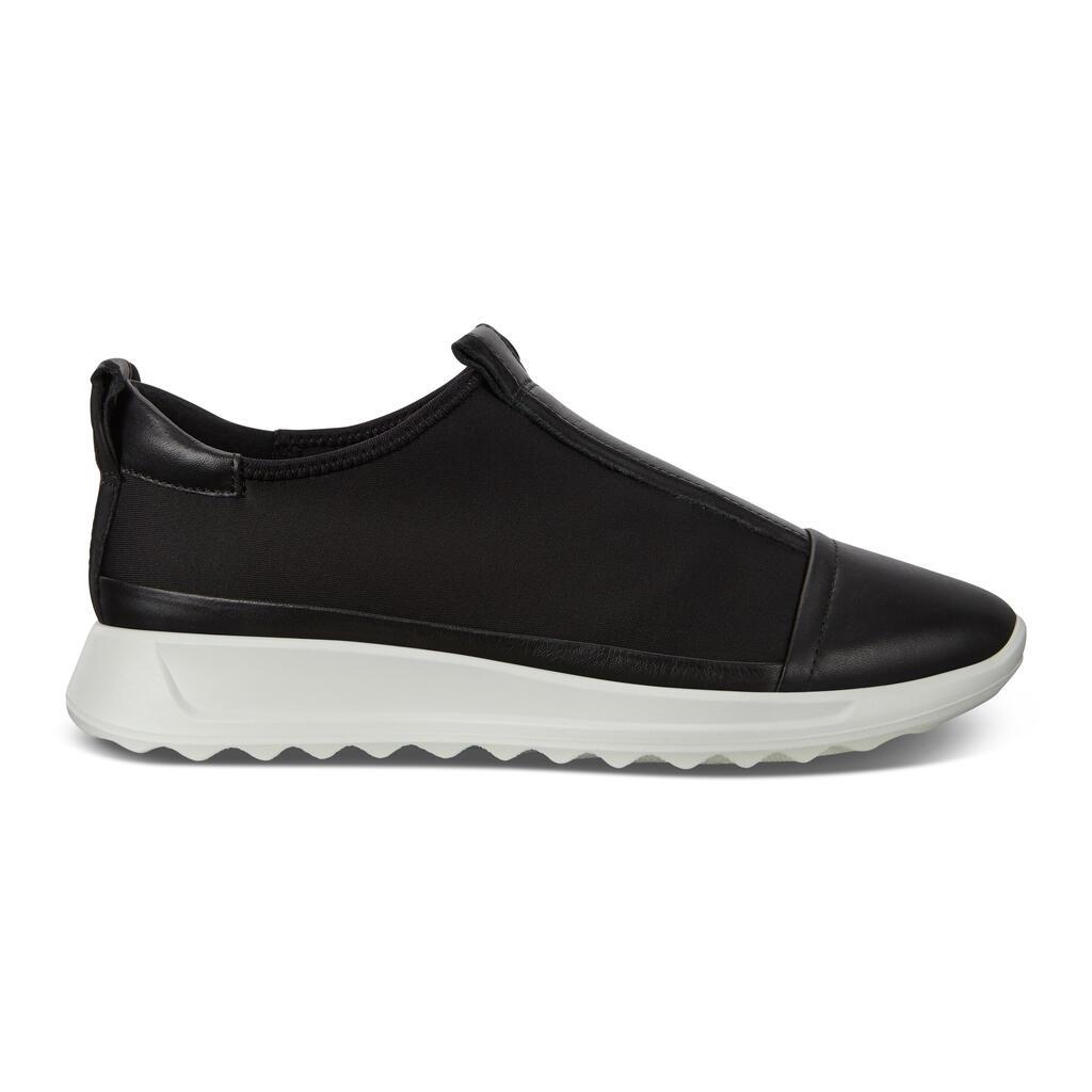 Ecco Flexure Runner Womens Sneakers In Black Sale - India NAQ-943261